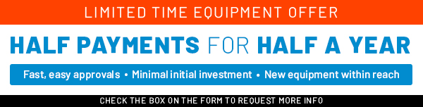 Limited time offer: half payments for half a year